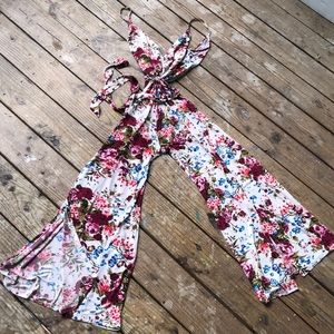 Floral jumpsuit